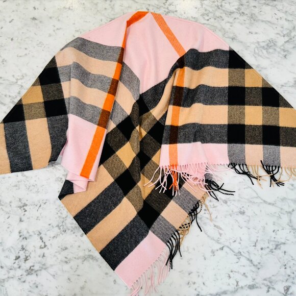 Burberry Cashmere Bandana Scarf Brand New - Picture 2 of 8